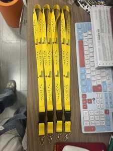 Custom Logo Printed Polyester Lanyard, Personalized <b>ID</b> <b>Badge</b> <b>Holder</b> Neck Strap, Wholesale Bulk Order Free Design - Product Image 3