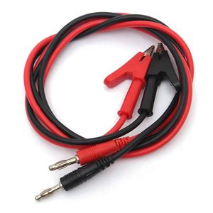 Hochspannung 2000V 20A max. <span class=keywords><strong>Test</strong></span> kabel Bananen stecker 4mm an Krokodil klemme <span class=keywords><strong>Test</strong></span> kabel Kabel für Multimeter-Oszilloskop - Product Image 3