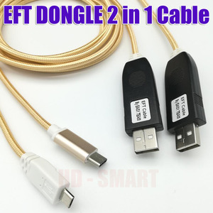 Pour Dongle <span class=keywords><strong>EFT</strong></span> <span class=keywords><strong>Pro</strong></span> ou Dongle Octo Plus FRP, câble UART 2 en 1 alimenté par EASY TEMA - Product Image 4