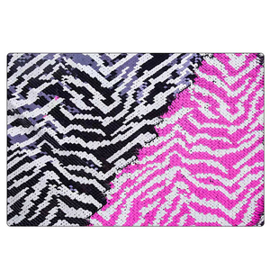 Tái Chế Trung Quốc Nhà Sản Xuất Bán Buôn Thời Trang Đa Màu Tay Có Thể Đảo Ngược <span class=keywords><strong>Sequin</strong></span> 3D Vải Thêu Sang Trọng - Product Image 5