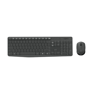 <span class=keywords><strong>Clavier</strong></span> et <span class=keywords><strong>souris</strong></span> <span class=keywords><strong>sans</strong></span> <span class=keywords><strong>fil</strong></span> <span class=keywords><strong>Logitech</strong></span> MK235, taille standard, 104 touches, batterie 36 mois, 2,4 GHz, pour bureau, maison, PC - Product Image 1