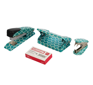 Vente en gros de kit de papeterie scolaire <span class=keywords><strong>Agrafeuse</strong></span> Perforateur perforateur Boîtier d'emballage Matériau en acier Étudiants Enseignants Utilisation de bureau - Product Image 2