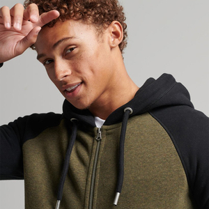 Sudadera con capucha y cremallera para hombre, diseño personalizado, venta al por mayor, fabricante de ropa de lana de alta calidad - Product Image 4