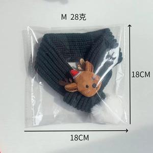 Écharpe d'hiver pour animaux de compagnie <span class=keywords><strong>TaiMi</strong></span> PET, moderne, luxueuse, écologique, pour chiens et chats, motif de dessin animé mignon, forme triangulaire, matériau en fil durable - Product Image 6