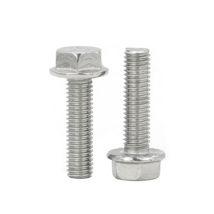 M4-M12 Fastener SS304 316 Thép Không Gỉ Hex Mặt Bích Bu Lông Hex Đầu ANSI/DIN Tiêu Chuẩn Đồng Bằng Kết Thúc Cho Ngành Công Nghiệp - Product Image 5