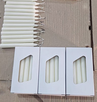 Bougie en bâton de 1 heure en cire de soja naturelle pour la décoration intérieure et les anniversaires – Direct Usine