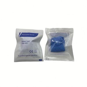 Guantes de Nitrilo sin Polvo para Uso Médico, Venta al por Mayor, Guantes Desechables de Vinilo, Látex y Nitrilo, Personalizados - Product Image 4