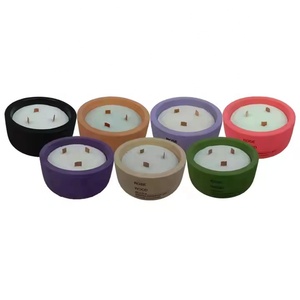 Bougie pot de ciment pot de <span class=keywords><strong>béton</strong></span> avec <span class=keywords><strong>couvercle</strong></span> en gros avec <span class=keywords><strong>couvercle</strong></span> bocaux de bougie en <span class=keywords><strong>béton</strong></span> - Product Image 3