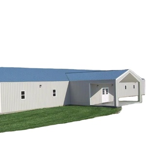 Bạch kim dễ dàng lắp ráp thép không thấm nước carport & biệt thự nhà chống ăn mòn thiết kế hiện đại Made in Thượng Hải - Product Image 4