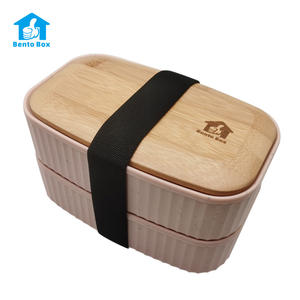 <span class=keywords><strong>กล่อง</strong></span><span class=keywords><strong>ข้าว</strong></span>เบนโตะแบบมีช่องใส่อาหาร ใช้กับไมโครเวฟ<span class=keywords><strong>ได้</strong></span> ผลิตจากพลาสติกที่เป็นมิตรกับสิ่งแวดล้อม ฝาปิดทำจากไม้ไผ่ธรรมชาติ ดีไซน์ลายคลื่นหลากสี - Product Image 5