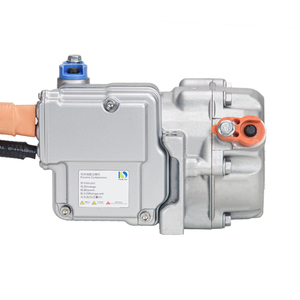 14cc 12V xe điện điều hòa không khí máy nén R134a điều hòa không khí <span class=keywords><strong>AC</strong></span> A/C <span class=keywords><strong>Scroll</strong></span> máy nén cho xe ô tô điện COM - Product Image 6