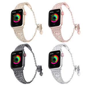 Montres-bracelets Mode décontractée <span class=keywords><strong>Bracelet</strong></span> en acier inoxydable pour hommes <span class=keywords><strong>Bracelet</strong></span> de montre glacé à chaîne pour hommes femmes MK - Product Image 4
