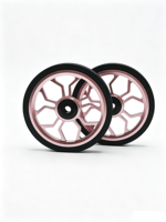 Roue à roulement facile BLAZZEN 82 mm en aluminium électroplaqué, durable et légère, compatible avec les vélos pliants, version améliorée
