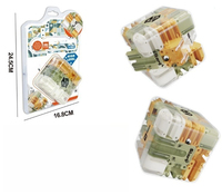 Jouets labyrinthe en marbre 3D avec coque transparente, pistes colorées et billes métalliques intégrées pour soulager le stress, personnalisables