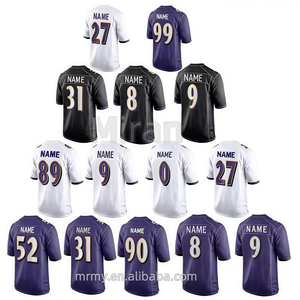 2025 nuevo uniforme de hombre Jersey de fútbol americano logotipos cosidos camisas bordadas ropa deportiva juvenil #8 #9 - Product Image 1