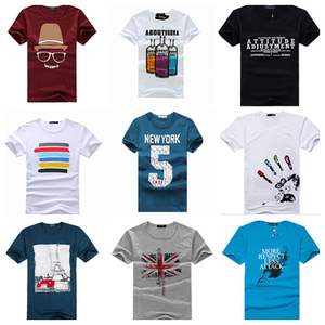 T-shirt en soie glacée à manches courtes pour homme, tendance, de haute qualité, nouvelle marque 2023 - Product Image 3