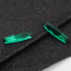 Prêt à expédier Taille personnalisée Coupe spéciale 1,04-18,2 carats Pierres précieuses émeraude de laboratoire cultivées en laboratoire Charme pour pierres précieuses en vrac cultivées en laboratoire - Product Image 3