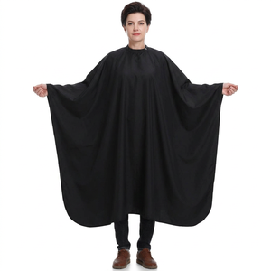 Cape de Barbier Professionnelle Imprimé Camouflage, Robe de Salon Imperméable en Polyester Antistatique Anti-adhérente aux Cheveux - Product Image 1