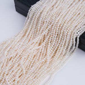 Oferta especial Zhuji 3,5-Perlas sueltas en forma de cebolla blanca de 4mm - Product Image 4