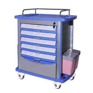 BT-MY002A 50 bacs un tiroir chariot médical de matériel médical chariots de soins infirmiers d'hôpital chariot à médicaments - Product Image 5