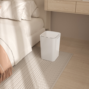 <span class=keywords><strong>Poubelle</strong></span> intelligente de 16 L à induction, en métal, stérilisée à l'ozone, avec emballage automatique des sacs et désinfection à l'ozone pour la maison et le bureau - Product Image 3