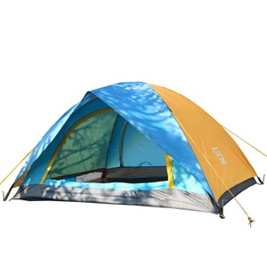 Tenda da Campeggio per Montagna e Outdoor con Zanzariera per 2-3 Persone, Tenda Doppia Portatile Impermeabile e Antizanzare per <span class=keywords><strong>Viaggi</strong></span> e Campeggio - Product Image 1