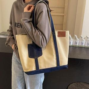 Wholesale Custom Print Logo Reusable Shopping Bags <b>Plain</b> <b>Canvas</b> Cotton <b>Canvas</b> Tote Bag With Customized - Product Image 2