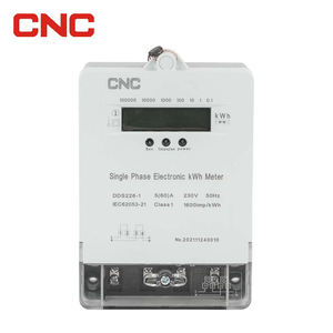 มิเตอร์ไฟฟ้าอิเล็กทรอนิกส์แบบเฟสเดียว จอแสดงผล LCD ระดับพลังงาน IP54 คลาส 1 - Product Image 6