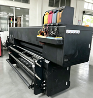 Imprimante à sublimation d'occasion Grando CEJ-2008TX 2022, 8 têtes d'impression i3200, carte Hoson, machine numérique de transfert thermique textile