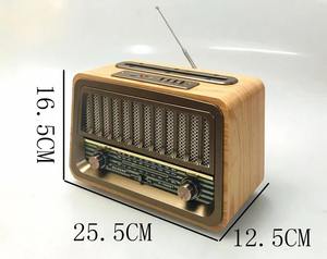 <span class=keywords><strong>Radio</strong></span> de bureau rétro RAISENG R-1968BT, nouvelle version, <span class=keywords><strong>radio</strong></span> <span class=keywords><strong>vintage</strong></span> FM AM SW multibandes, boîtes en bois, haut-parleur <span class=keywords><strong>radio</strong></span> <span class=keywords><strong>Internet</strong></span> sans fil - Product Image 4