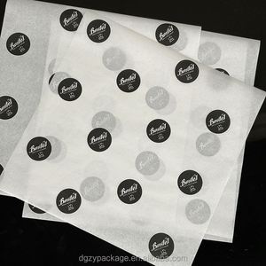 Papel Encerado para Envolver Alimentos con Logotipo Personalizado, Papel Antigrasa para Envolver Hamburguesas, Sándwiches y Comida para Llevar - Product Image 1