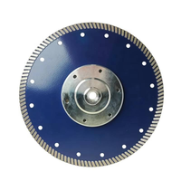 Disque de coupe industriel professionnel de 230 mm avec bride M14 pour le granit - Lame d'outil électrique soudée au laser personnalisable OEM