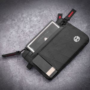 Porte-clés antivol en nylon résistant aux chocs, bloquant les RFID, multifonctionnel, portefeuille de voyage pour documents - Product Image 3