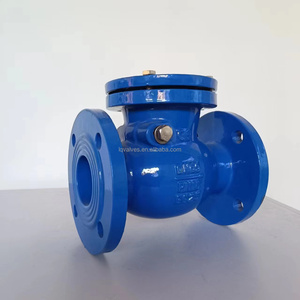 Valvola di Non Ritorno a Battente H44T in Ghisa Sferoidale con Aletta in Gomma per Porte da 2 a 24 Pollici - Product Image 3