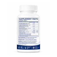 Capsules OEM de marque privée pour la santé de la prostate masculine, excellent extrait de bardane, suppléments à base de chèvrefeuille pour la santé de la prostate des hommes