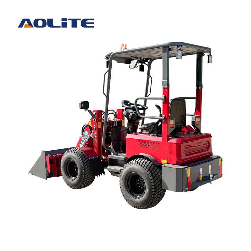 wheel loader used