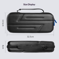 Tas Penyimpanan Headset Speaker PlayStation 5 Portal untuk Konsol Genggam PS - Tahan Jatuh Anti-Guncangan Anti-Air EVA Penyimpanan Game
