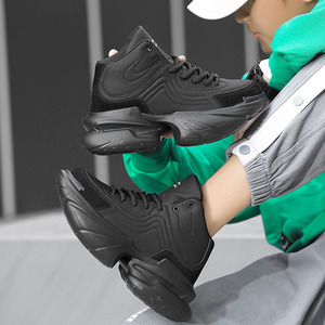 Zapatos de Invierno 2026 para Hombre, Estilo Europeo, Botas Deportivas Casuales Negras Warrior, Zapatos de Moda con Suela Gruesa Estilo Nave Espacial - Product Image 5