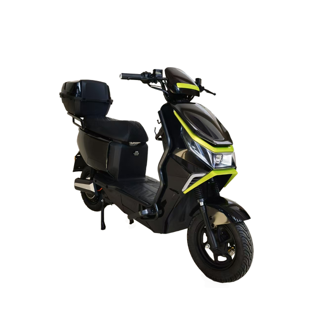 EEC-Compliant 72V 1500W Electric Mobility Scooter With Rear Box Electric Motorbike Adult for Cty