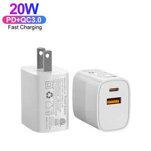 Chargeur mural US EU UK PD 20W QC3.0 avec certification CE Rohs Fcc ETL UKCA, adaptateur de charge rapide Type C pour Samsung pour iPhone - Product Image 6