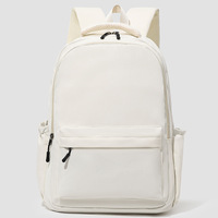 Sac à dos unisexe en nylon Oxford respirant avec bretelles incurvées, style Instagram, coréen, Harajuku, pour collégiens et lycéens