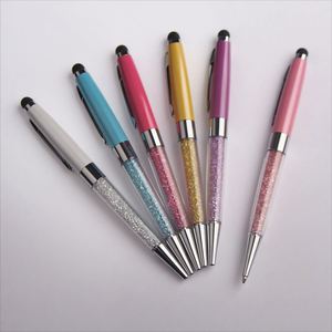High Quality Custom Logo Advertising 1.0mm Writing Width Crystal Touch for Stylus <b>Pen</b> Promotional Gift Metal Material for Office - Product Image 5