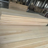 Planche de bois massif de qualité AA planche de bois de paulownia pour cercueils