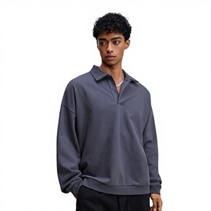 Felpa <span class=keywords><strong>con</strong></span> <span class=keywords><strong>Cappuccio</strong></span> da <span class=keywords><strong>Uomo</strong></span> Stile Old Money, Moda Invernale Americana, <span class=keywords><strong>Marca</strong></span> Trendy, Collo Rovesciato, Tinta Unita, in Pile Anti-Pilling - Product Image 1
