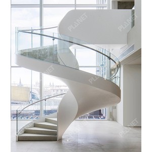 <span class=keywords><strong>Escalier</strong></span> en colimaçon blanc gain de place |   Escaliers en acier et bois pour petits espaces - Product Image 6