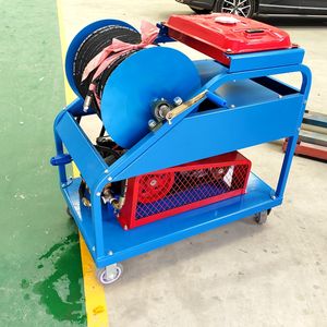 नई स्थिति 18.5 किलोवाट डीजल इंजन हाई प्रेशर वाटर जेटिंग मशीन कोल्ड वाटर जैटिंग मशीन कोल्ड वाटर क्लीनिंग - Product Image 3