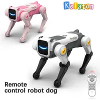 Perro Robot Eléctrico de Control Remoto de 24 GHz, Canta y Baila, Juguete Inteligente RC, Listo para Usar, Regalo Divertido para Niños de 8 Años en Adelante