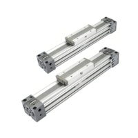 Cilindro mecánico sin vástago, MY1M, diámetro de 20 mm, carrera de 100-1000 mm, actuador lineal con guía de rodamiento deslizante incorporada