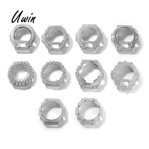 Colección de Accesorios para Relojes Hip Hop: Bisel de Moissanita VVS D Color con Certificación GRA y Prueba de Diamante, Bisel de Joyas de Moissanita Iced - Product Image 1