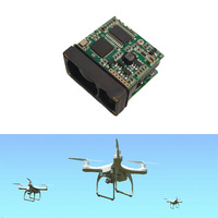 Module de télémètre laser micro PTF-M1000m intégré, module de télémètre laser à débit de 115200 bits par seconde, module de télémètre laser Uart 1 km, module de télémètre de golf